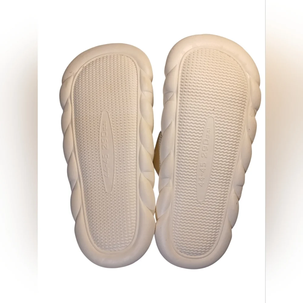 Cow Face! Padded Slippers Womans 11.5 Mens 10 - Picture 9 of 10